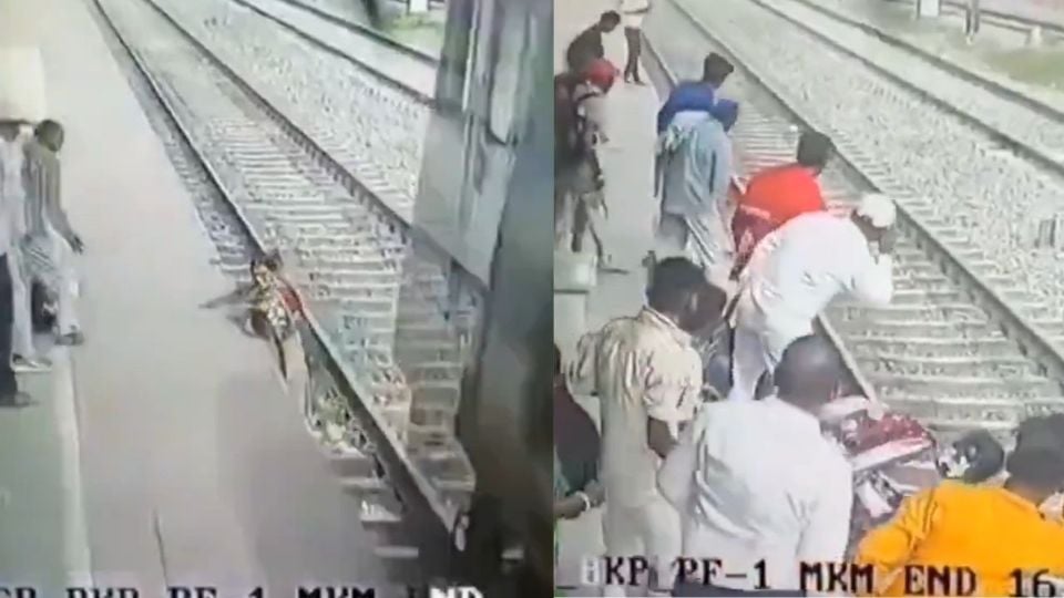 Accidente de tren en la India