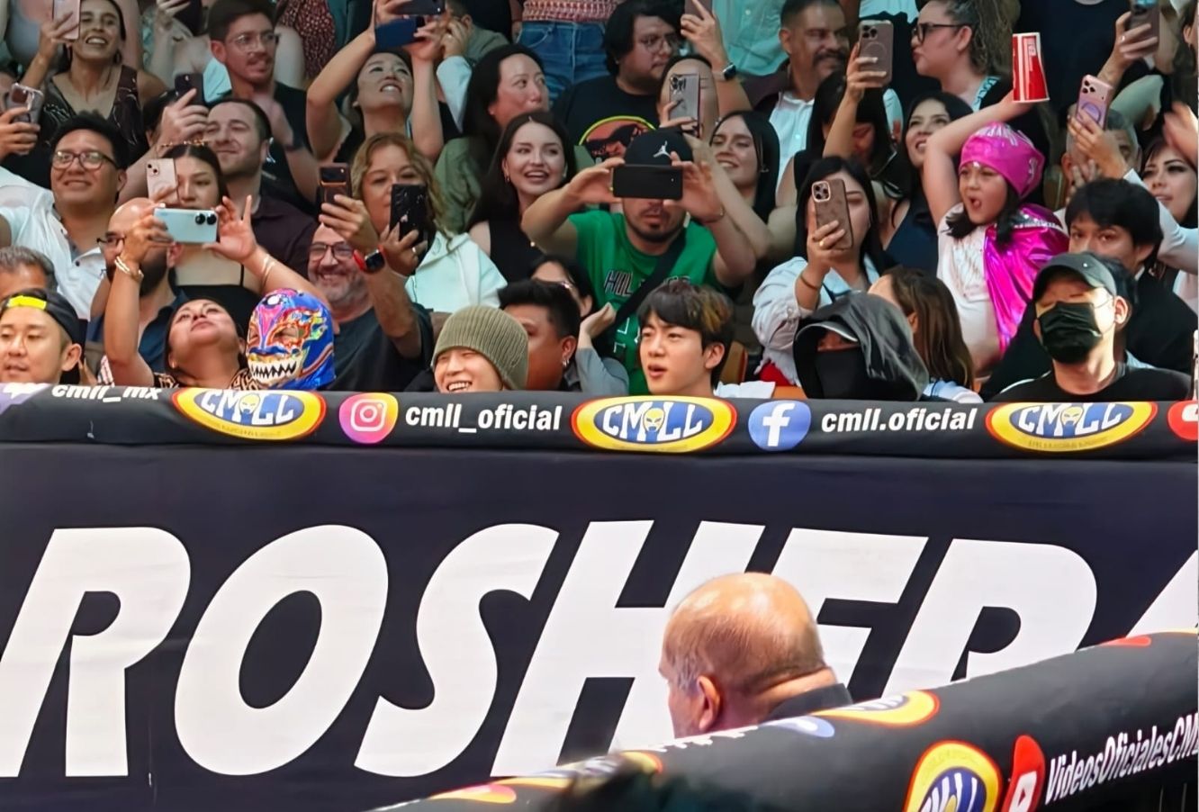 BTS en lucha libre