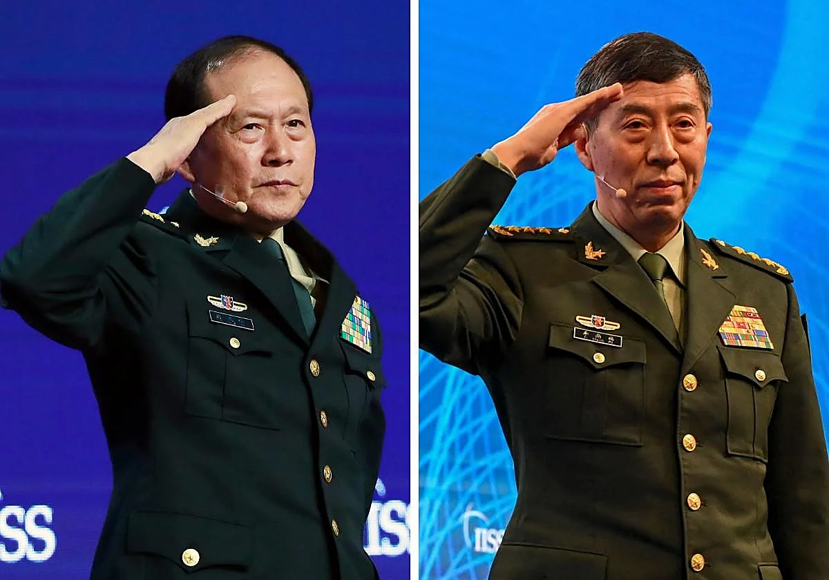 La sentencia contra Li Shangfu y Wei Fenghe; dos generales chinos acusados de corrupción