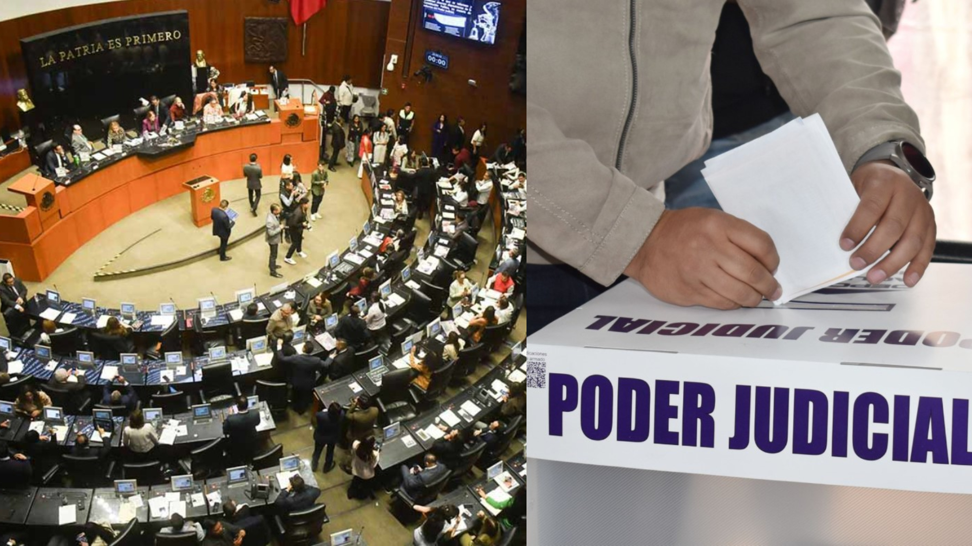 Senado aprueba aplazar la elección judicial hasta 2028 y permitir la reelección de magistrados del TEPJF