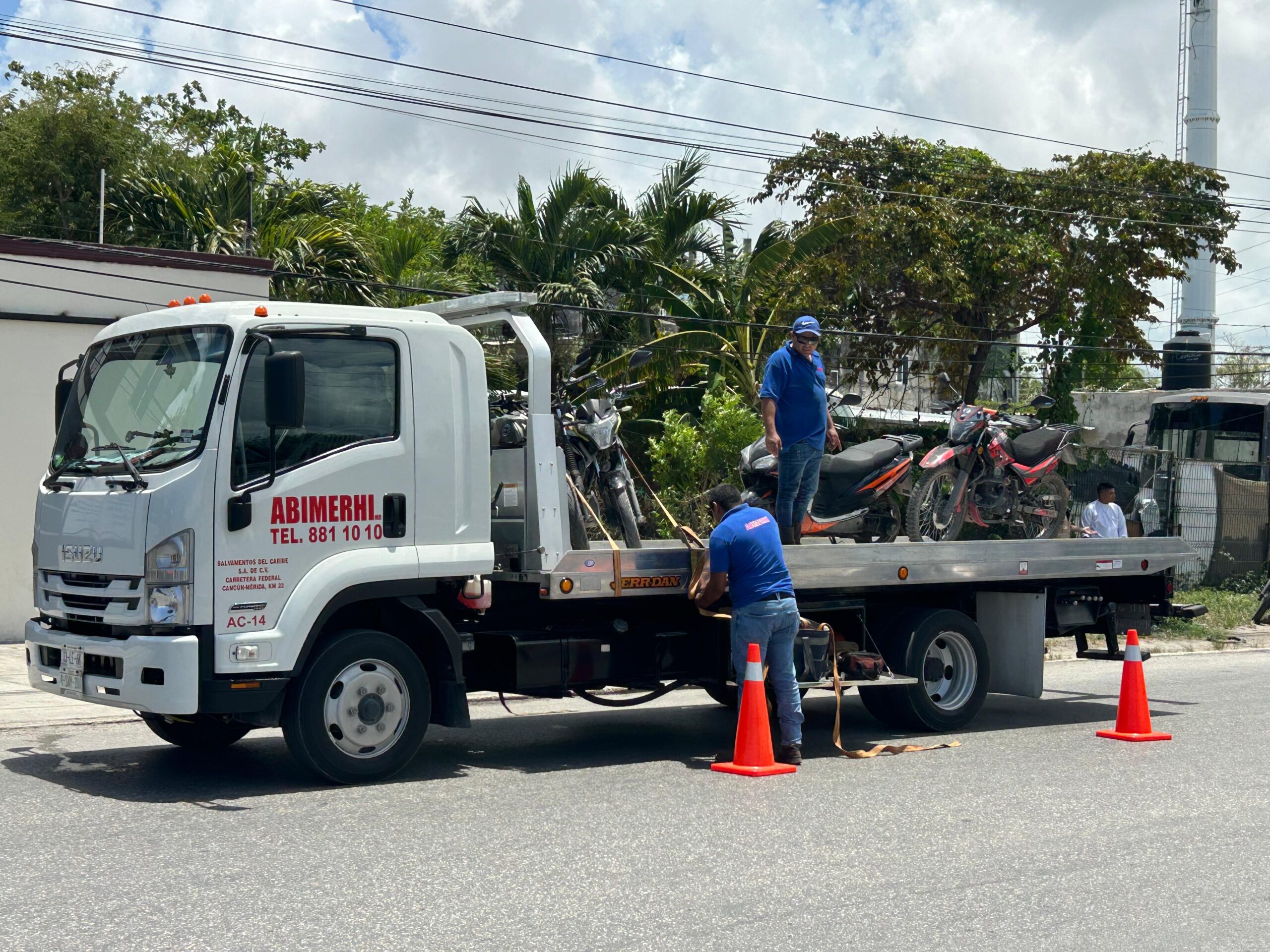 Aseguran 20 motos en operativo Vidas en Movimiento en Cancún