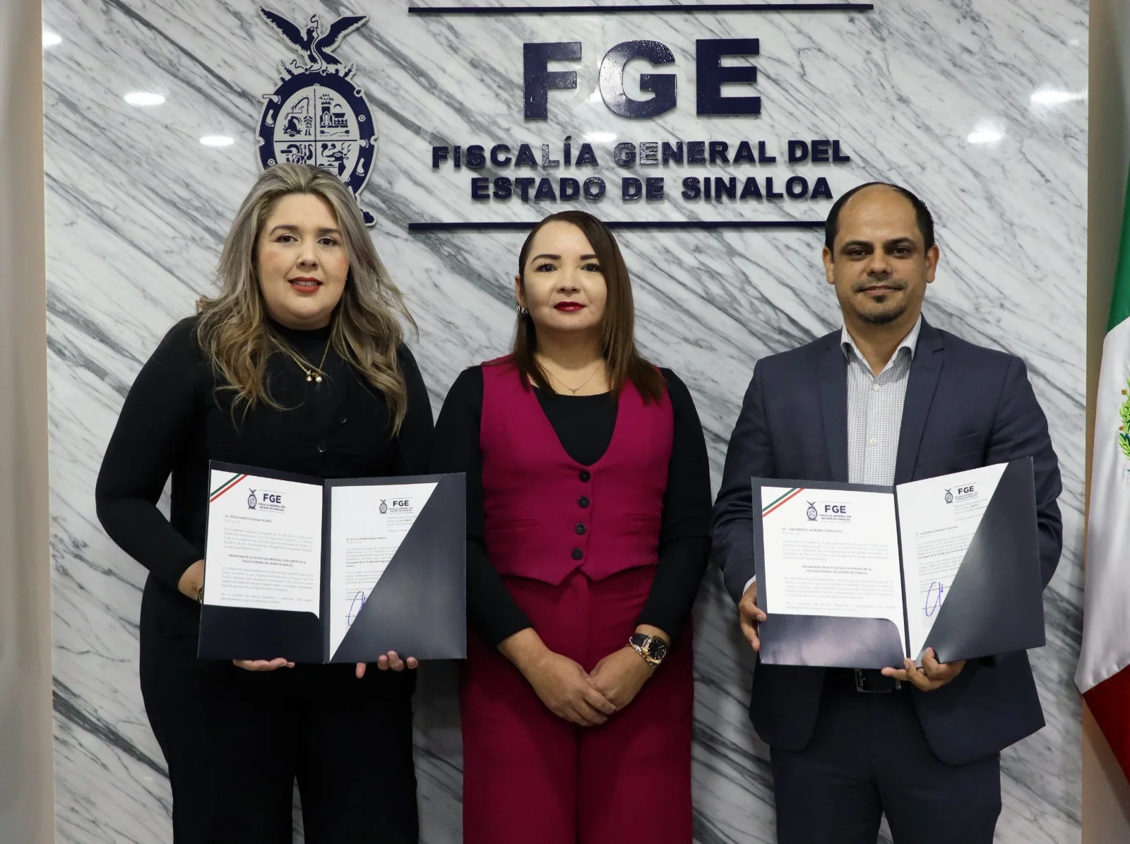 José Roberto Quiñonez Coronado nuevo vicefiscal de la FGE en Sinaloa.