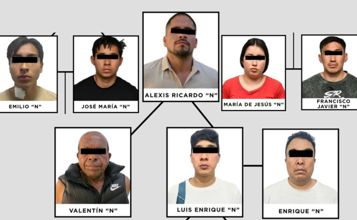 Desmantelan banda criminal en Edomex