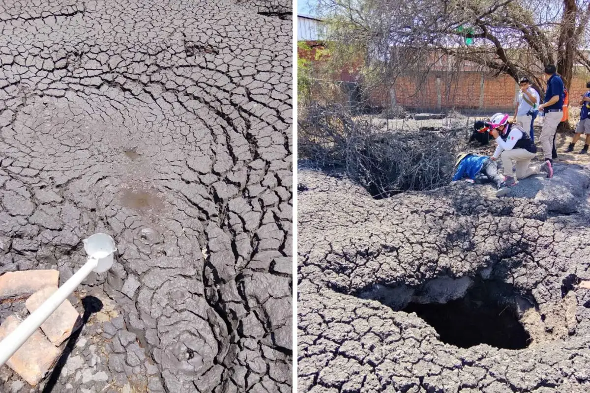 Expertos descartaron volcán y géiser en El Salitre; la actividad hidrotermal en Michoacán tiene explicación científica.
