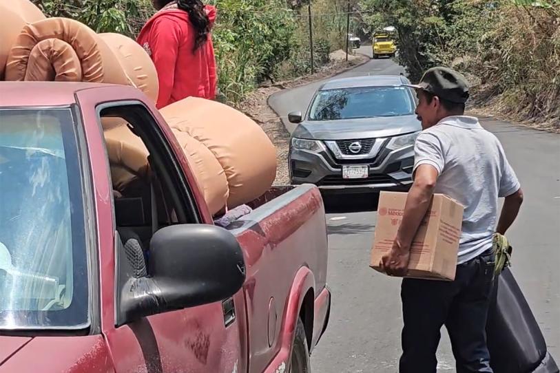 Retorno en Chilapa arrancó con 118 personas escoltadas por el Ejército; el gobierno promete corredor seguro y bases militares permanentes en Guerrero