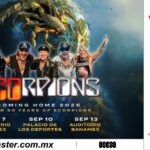 Scorpions confirma tres fechas en México para celebrar 60 años de trayectoria