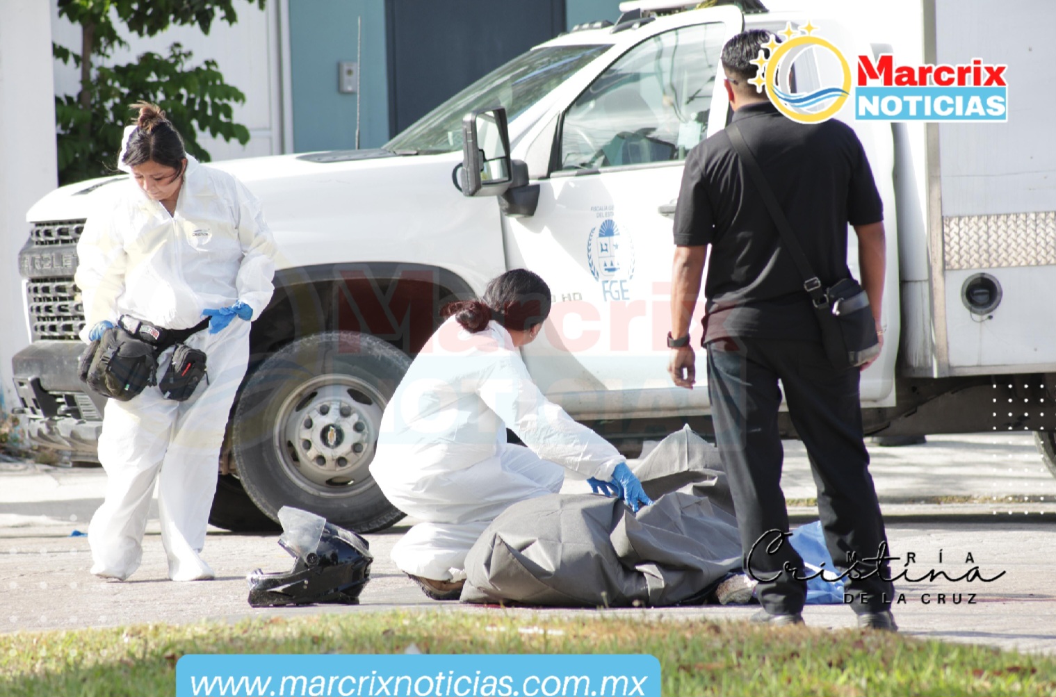 Motociclista muerto en el Km 0 de Cancún era padre de un agente de la Policía Turística