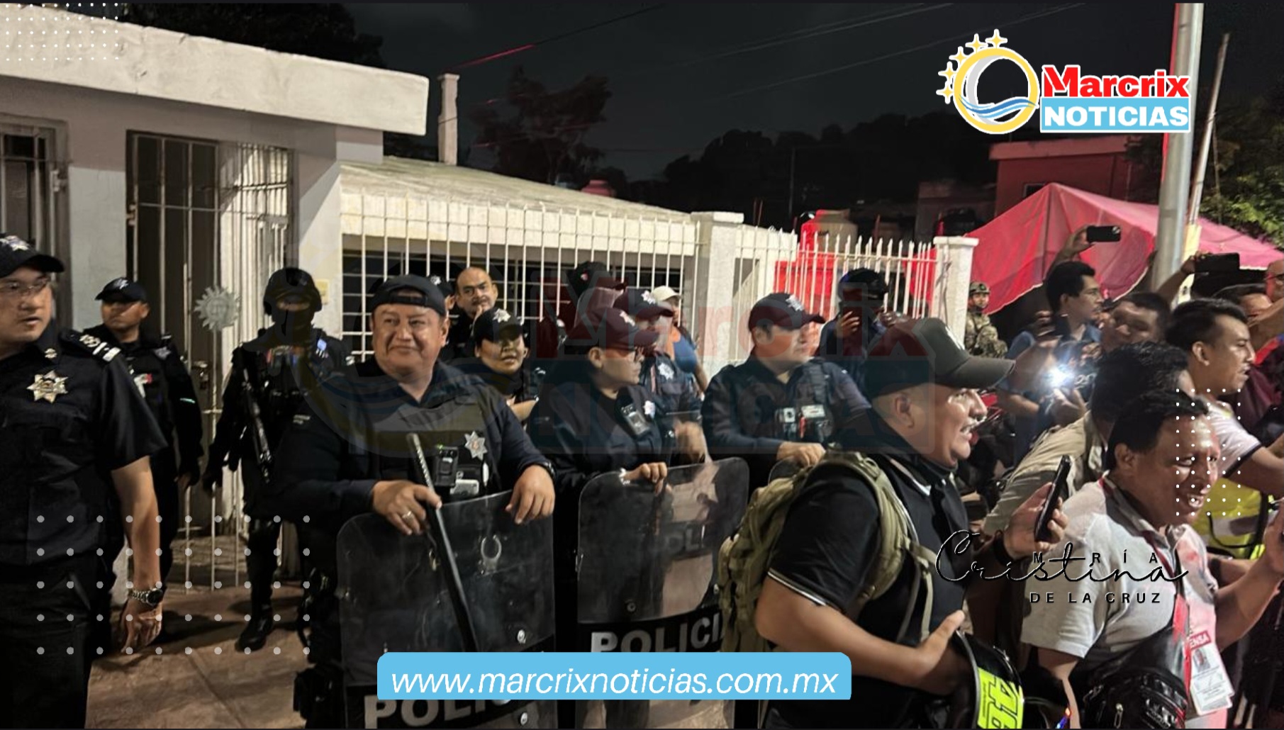 Cancunenses rodean casa del cubano que agredió a un mexicano
