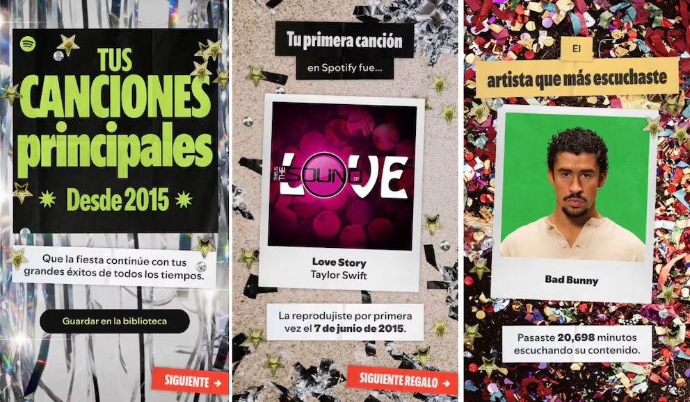 Spotify revive la nostalgia permitiendo a usuarios descubrir su primer tema reproducido
