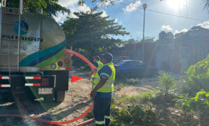Aguakan advierte posibles cortes y baja presión de agua en Cancún por trabajos de CFE