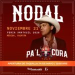 Christian Nodal confirma concierto en la Feria Yucatán Xmatkuil 2026 con su gira “Pa’l Cora Tour”