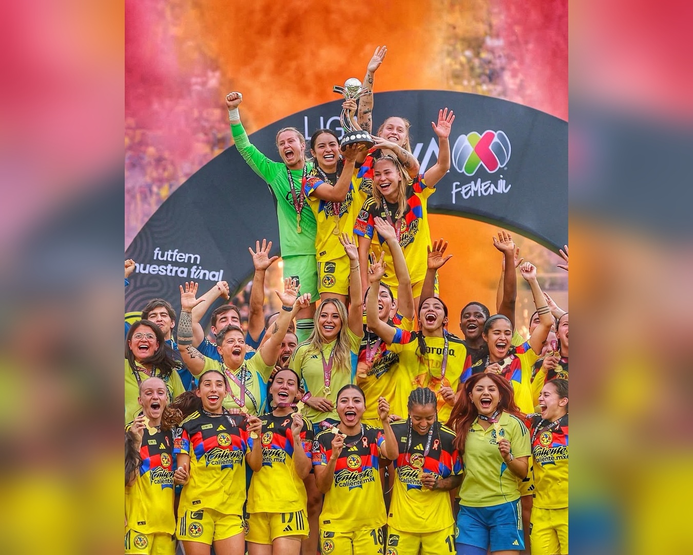 América Femenil remontó el 1-0 del partido de ida y venció 3-0 a Rayadas para coronarse campeonas del Clausura 2026.