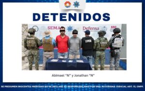 Operativo en Playa Langosta deja dos detenidos en Cancún