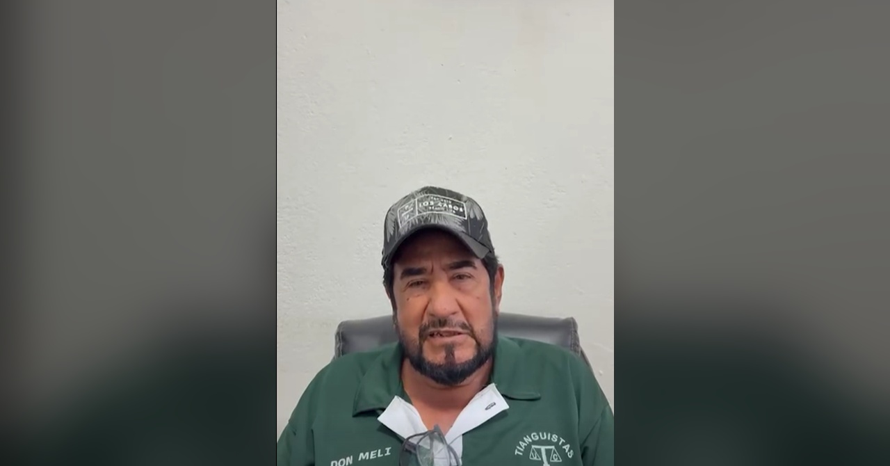 Melitón Ortega García lider de Unión de Tianguis Y Comerciantes Ambulantes del Estado de Quintana Roo