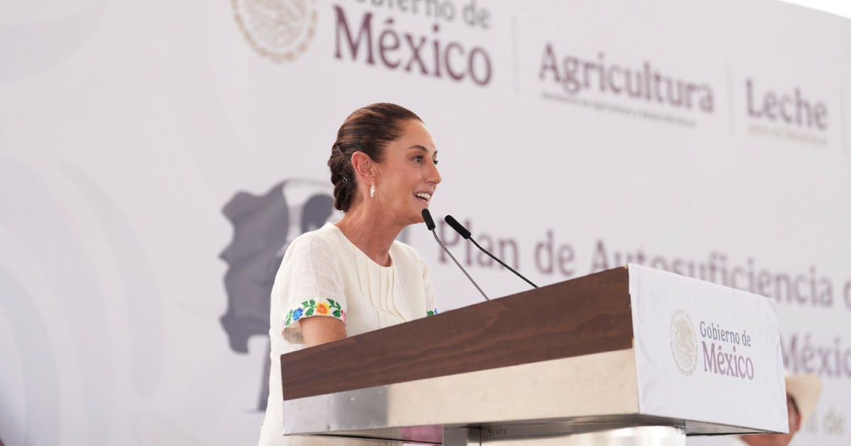 Inaugura Claudia Sheinbaum planta pasteurizadora de leche en Campeche