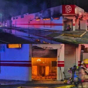 Incendio consume tienda Dunosusa en Chetumal