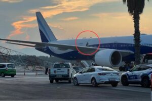 Avión de de Turkish Airlines choca con torre de radar en Aeropuerto de Turquía