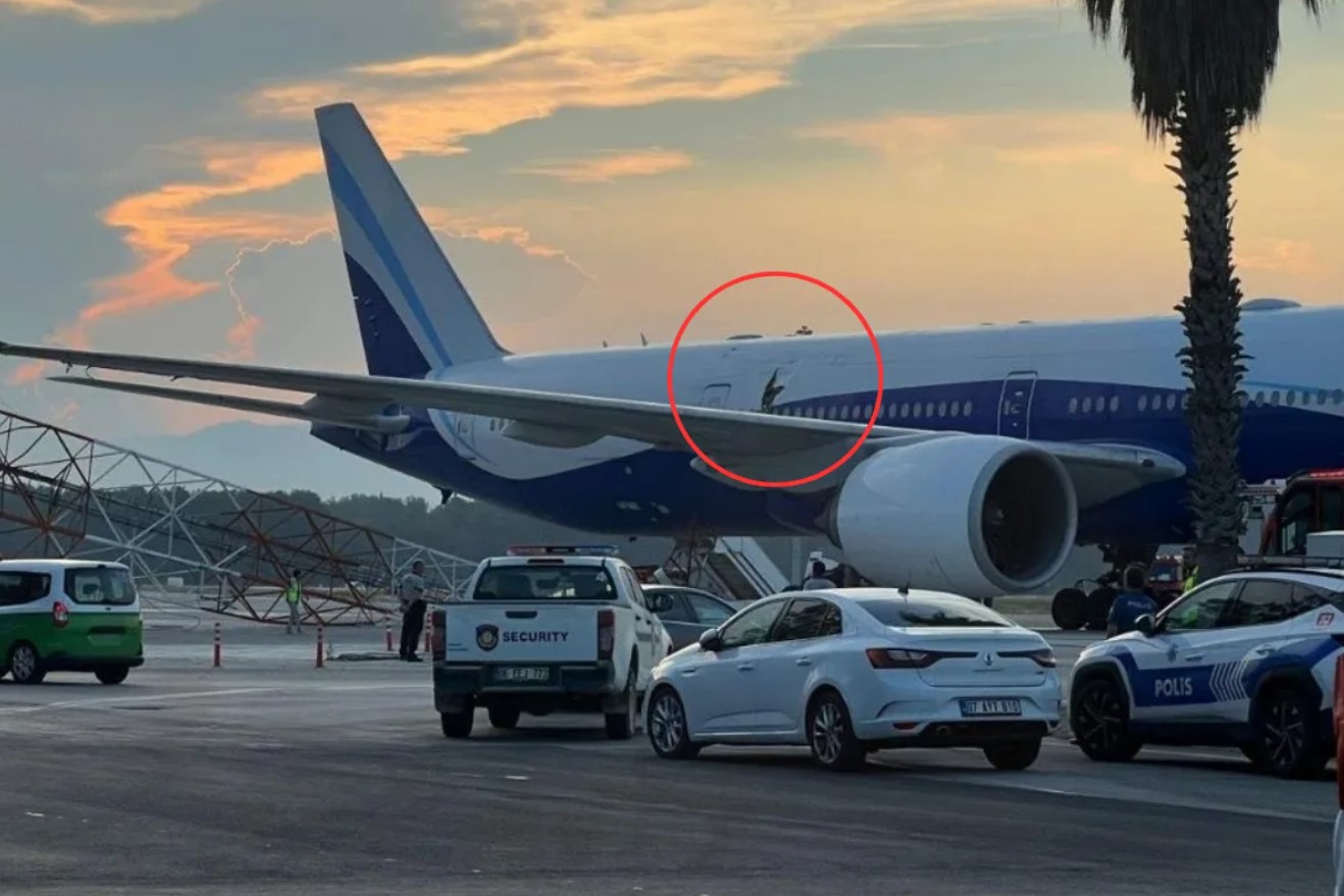 Avión de de Turkish Airlines choca con torre de radar en Aeropuerto de Turquía