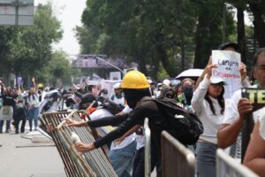 Denuncian agresiones a periodistas durante las protestas del Mundial 2026