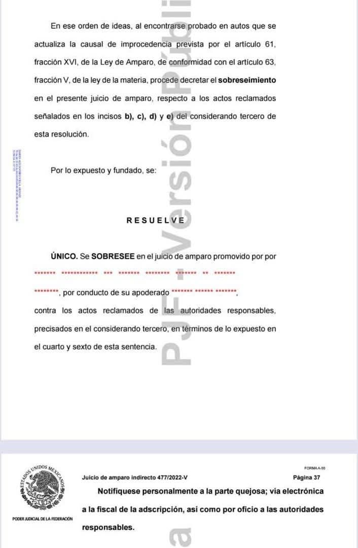 Tribunal cierra definitivamente el amparo de Calica por clausura de la mina en Playa del Carmen