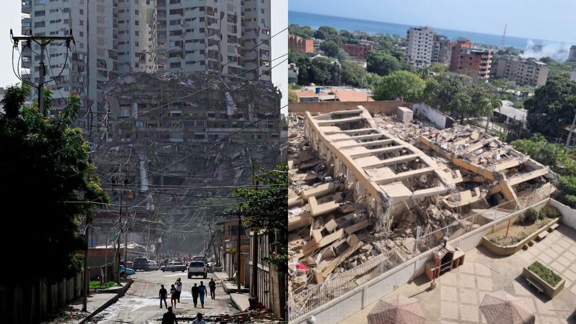 Sube a mil 430 la cifra de muertos y a 3 mil 328 los heridos por terremotos en Venezuela