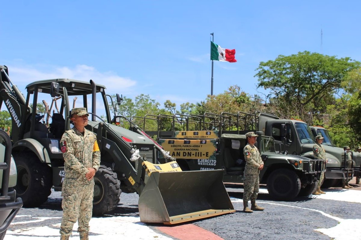 Activan Plan DN-III por lluvias en ocho municipios de Veracruz