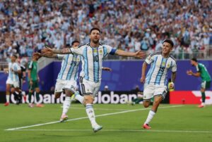 Messi iguala récord histórico de goles en los Mundiales con hat-trick ante Argelia