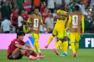 Sudáfrica llega por primera vez a ronda de eliminación directa