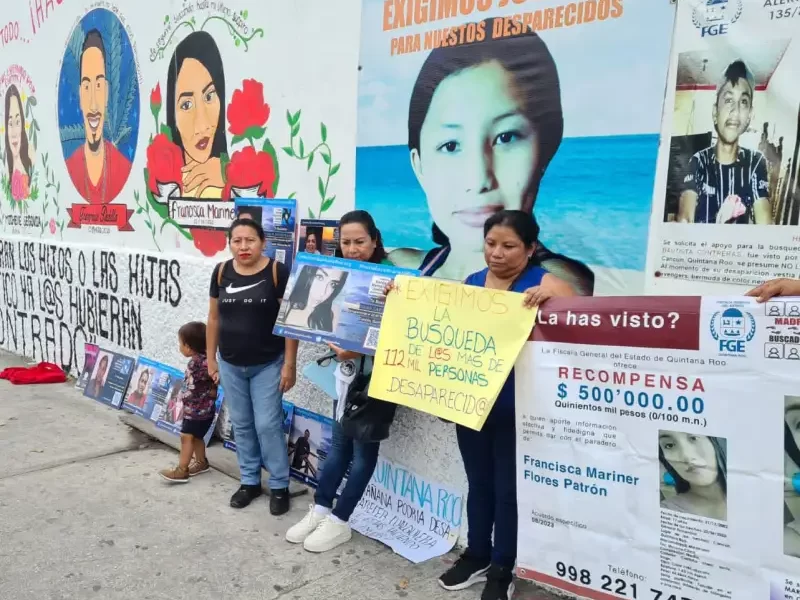 Fiscalía ofrece 250 mil pesos a quien ayude en la localización de nueve víctimas de delito en Quintana Roo