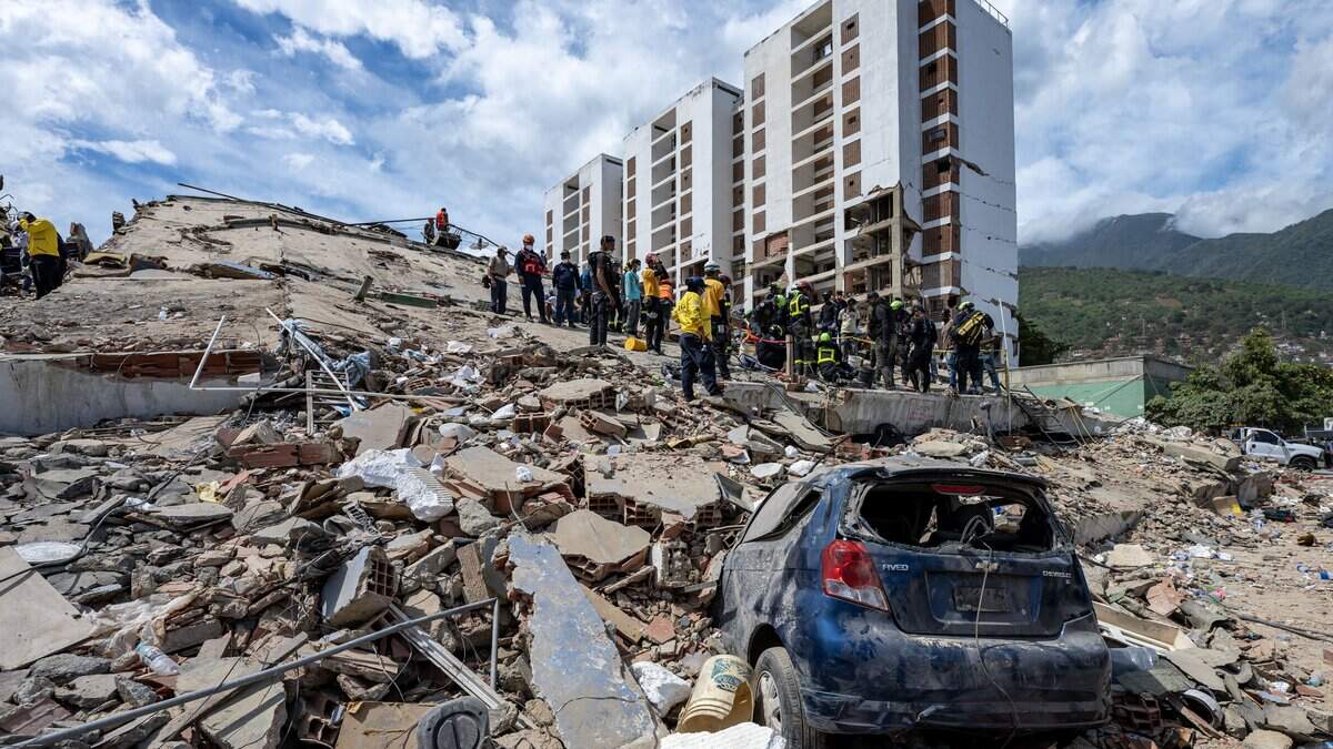 Viviendas de Chávez colapsan tras terremoto en Venezuela