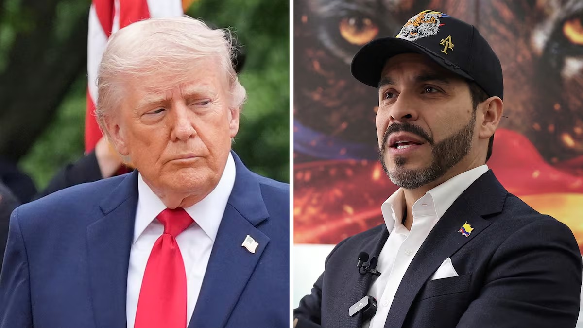 Trump respalda a Abelardo de la Espriella para la segunda vuelta en Colombia. Petro acusa intervención de Estados Unidos en la elección.