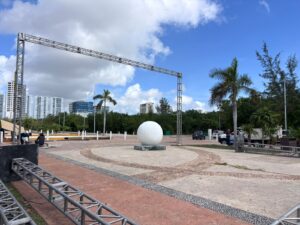 Malecón Tajamar se alista para el arranque del Cancún Fut Fest 2026
