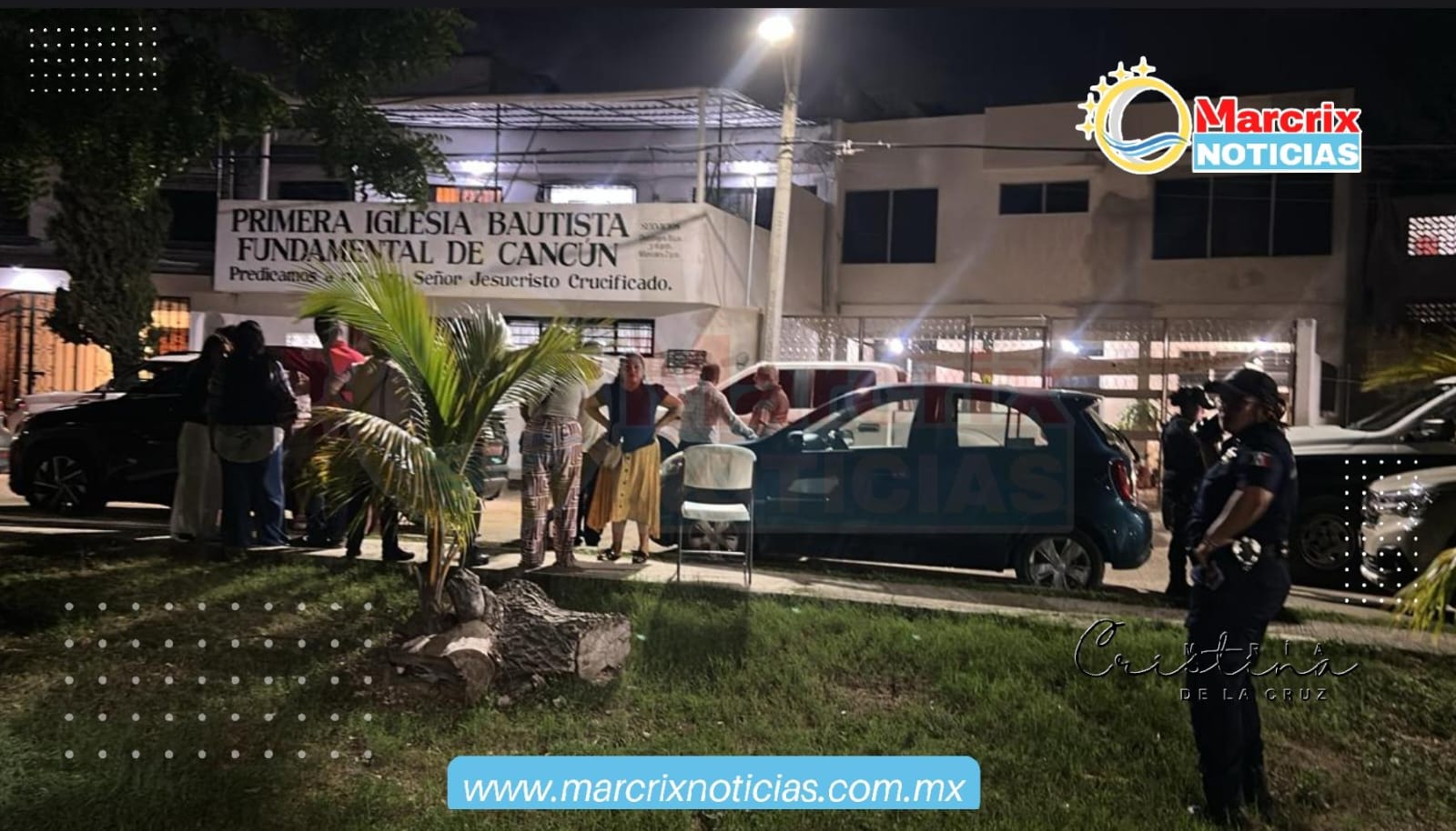 Asaltan a mano armada iglesia bautista en Cancún