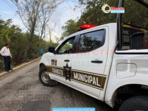 Murió motociclista en accidente en Punta Sam tras choque con autobús
