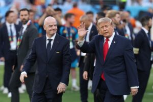 Abuchean a Trump e Infantino en la premiación de la final del Mundial 2026