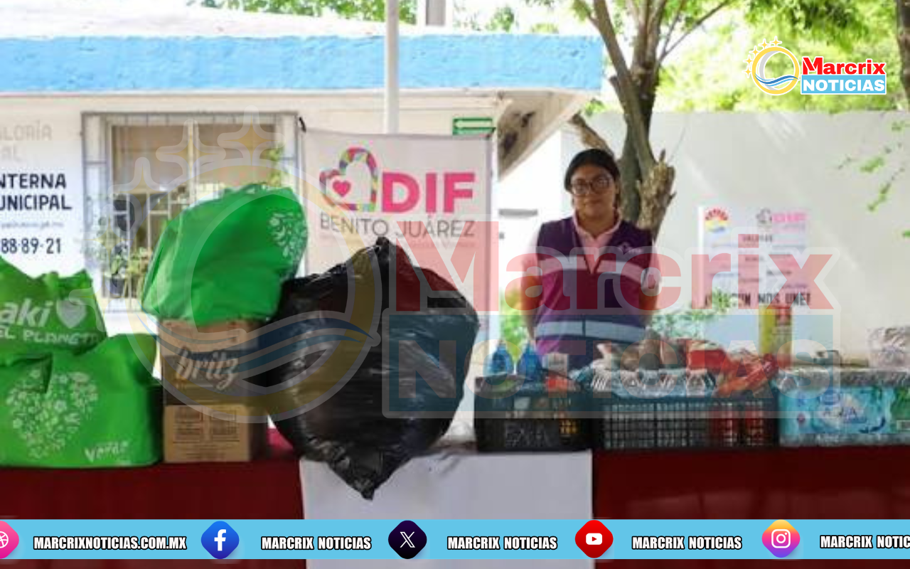 El centro de acopio instalado en el DIF Benito Juárez, en la Región 94 de Cancún, ha recibido más de 900 donaciones para los damnificados por los terremotos en Venezuela.
