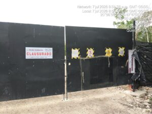 Profepa clausura desarrollo inmobiliario en Playacar por presuntas irregularidades ambientales