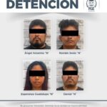 Detienen a cuatro por extorsión a un bar de Playa del Carmen