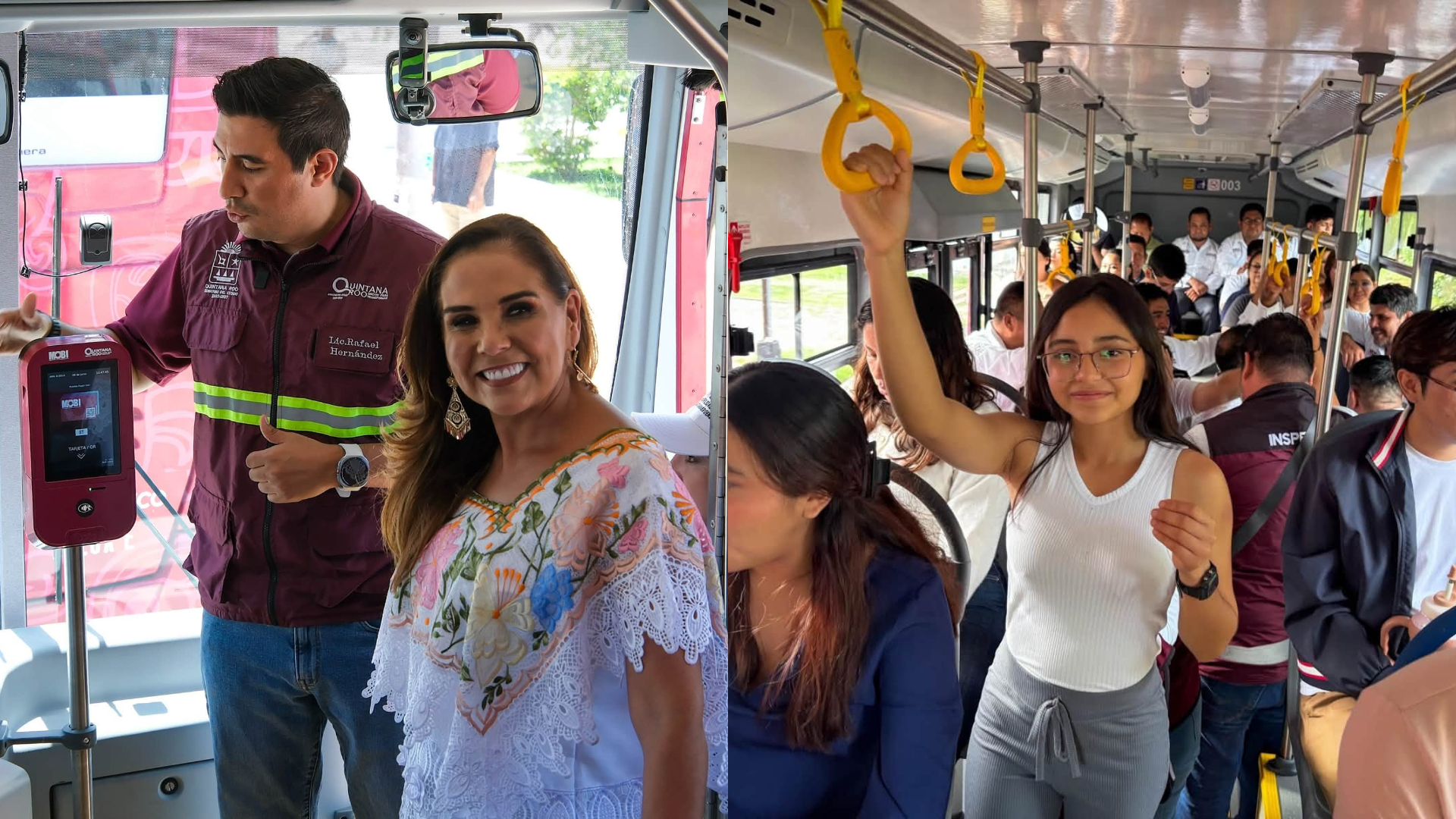 Mara anuncia credencialización de MOBI para estudiantes y adultos mayores en Chetumal