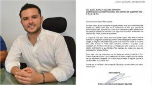 Pablo Bustamante renuncia a la Secretaría de Bienestar de Quintana Roo