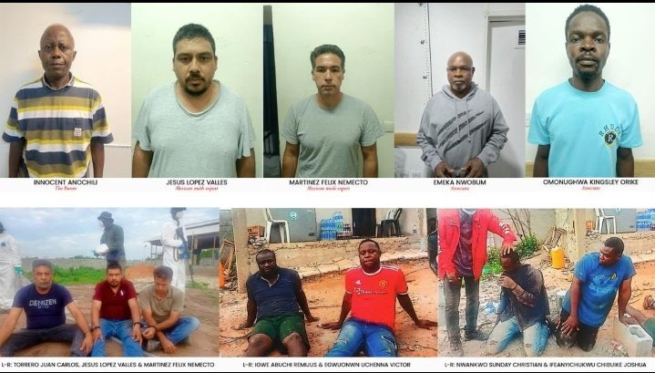 Dictan prisión preventiva a tres mexicanos detenidos en Nigeria