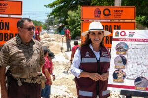 Mara pone en marcha programa para reparar desfondes en ocho colonias de Chetumal