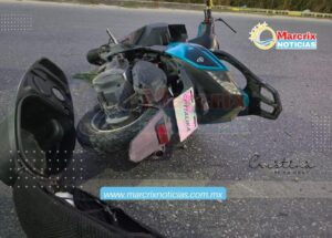 Motociclista muere tras fuerte accidente en la avenida Niños Héroes de Cancún