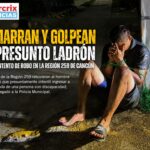 Amarran y golpean a presunto ladrón tras intento de robo en la Región 259 de Cancún