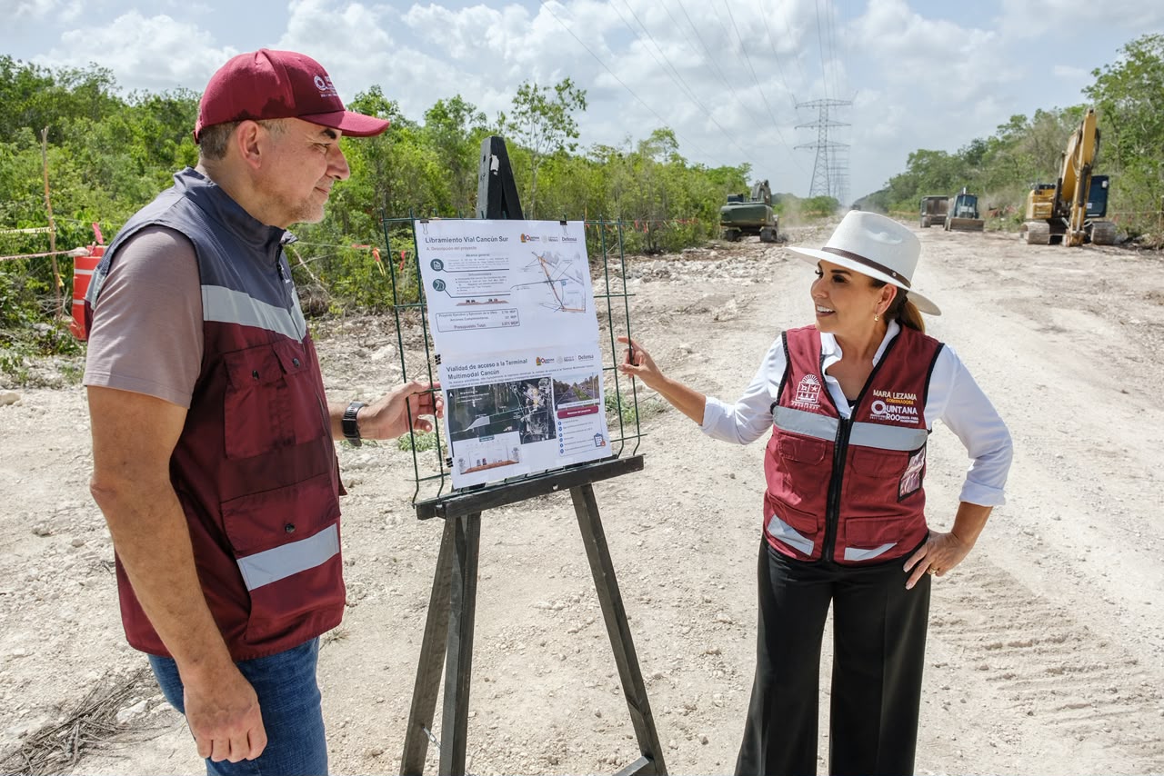 Arranca construcción del Libramiento Vial de Carga Cancún Sur