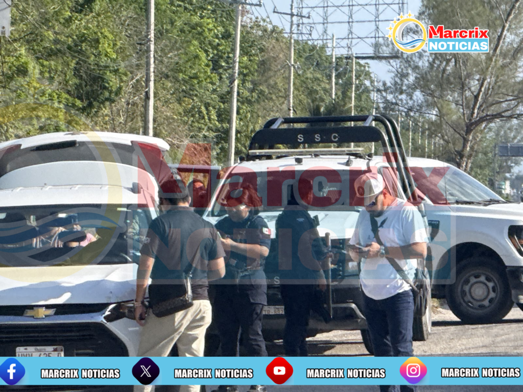Localizan dos cuerpos con huellas de violencia en la carretera Cancún-Puerto Morelos