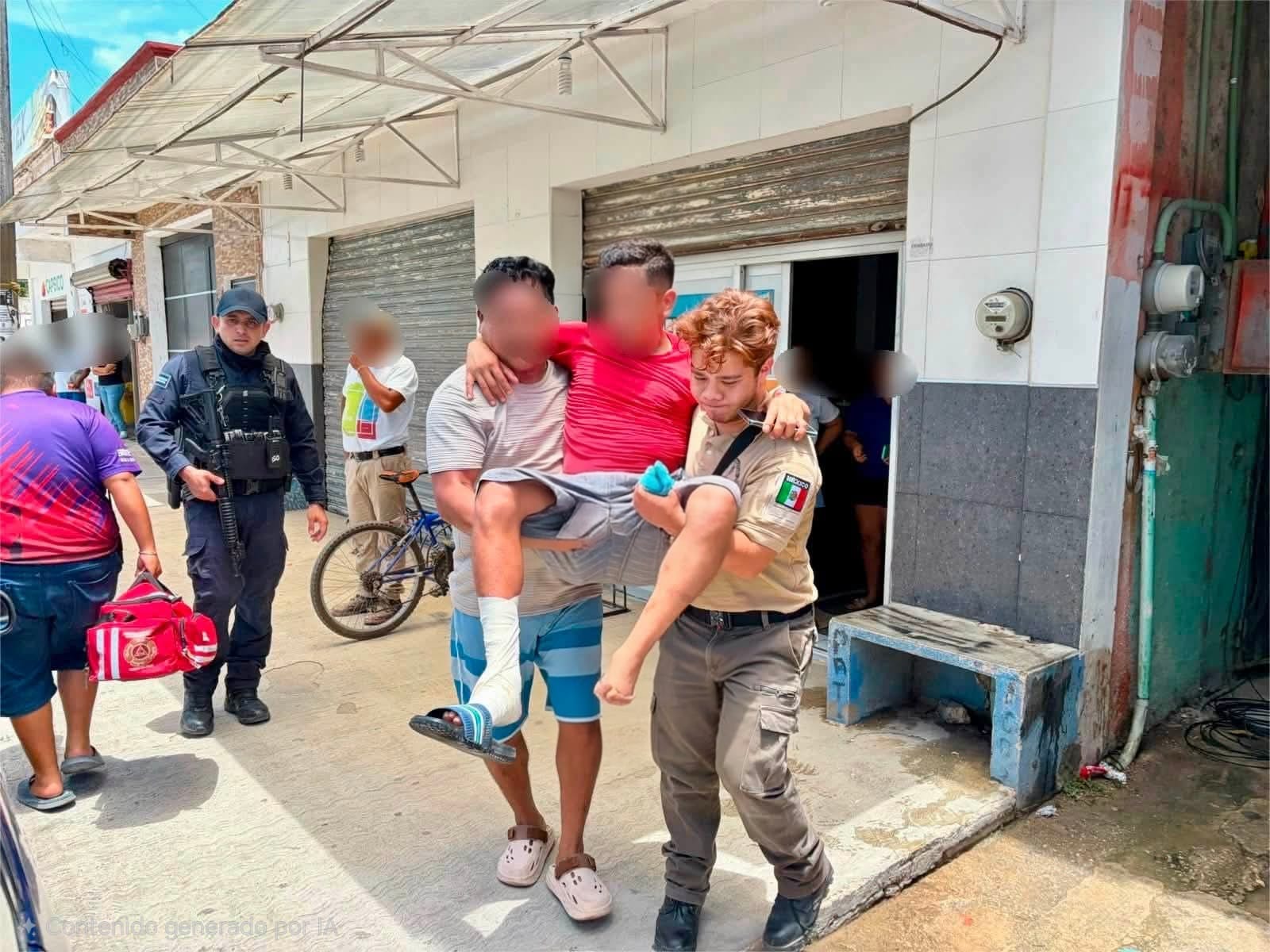 Ataque con machete deja a un hombre grave en Felipe Carrillo Puerto