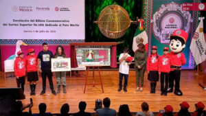 Merlín, la mascota viral del Mundial 2026, ya tiene su propio billete de lotería