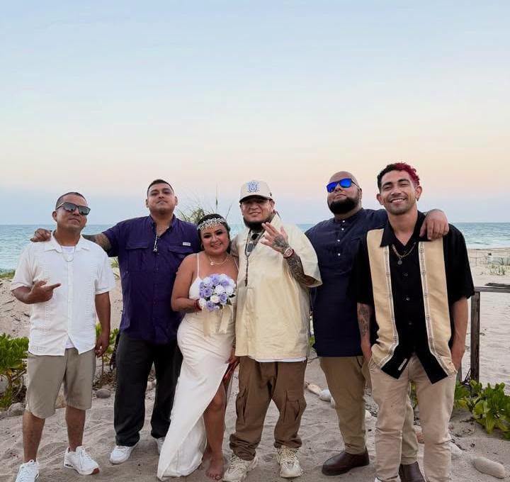 Rapero ‘Millonario’ se casa con yucateca en romántica boda en Tamaulipas