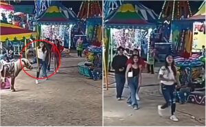 Joven patea a pony en la Feria de San Luis Potosí y desata indignación